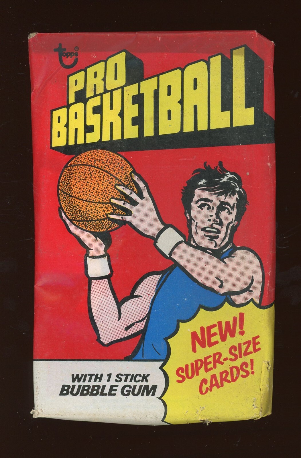 Unopened 1976 Topps Pro Basketball Wax Pack