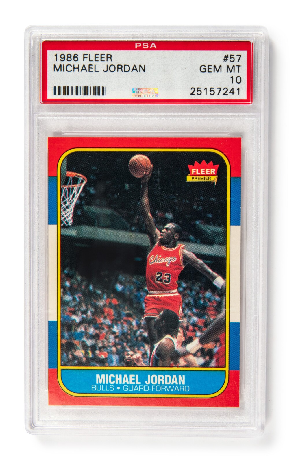 1976 Fleer Michael Jordan #57 Rookie Card