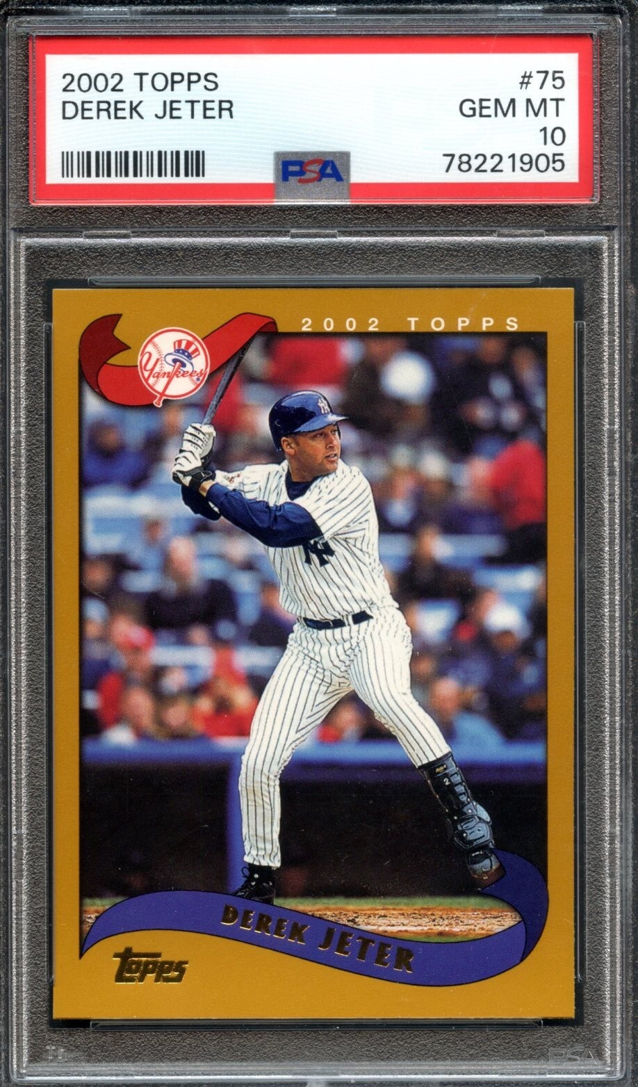 1976 Topps #75 Derek Jeter PSA 10